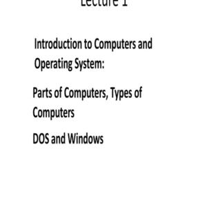 PPT - 2 Introduction to Computers and Operating System.pdf