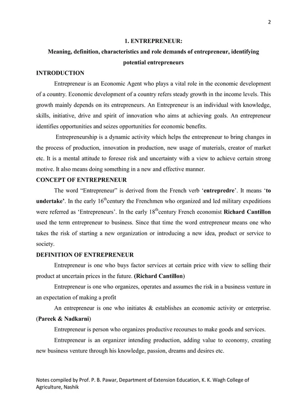 TYPED 1 Entrepreneurship_Development_and_Communication_Skills by P.B Pawar (COMPLETE NOTES).pdf - Image 2