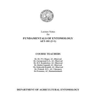 TYPED AET-101-Fundamentals of Entomology.pdf