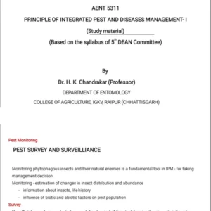 TYPED NOTES - 11 pest monitoring.pdf