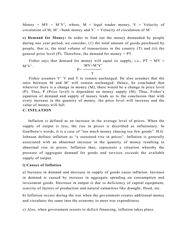 TYPED lec15 Money – Definition _ functions of money_ inflation –.pdf - Image 3
