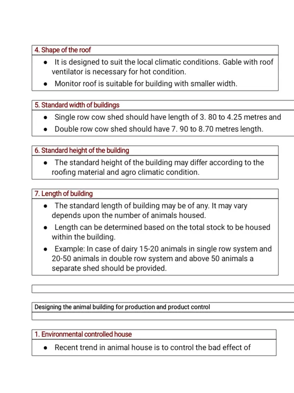 TYPEDNOTES - 4 DESIGNING THE ANIMAL BUILDING FOR PRODUCTION AND PRODUCT CONTROL.pdf - Image 4