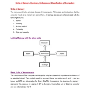 lec02 Units of Memory  Hardware  Software and Classification of Computers.pdf