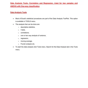 lec10 Data Analysis Tools- Correlation and Regression  t-test for two sampl.pdf