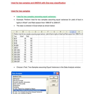 lec11 t-test for two samples and ANOVA with One-way classification.pdf